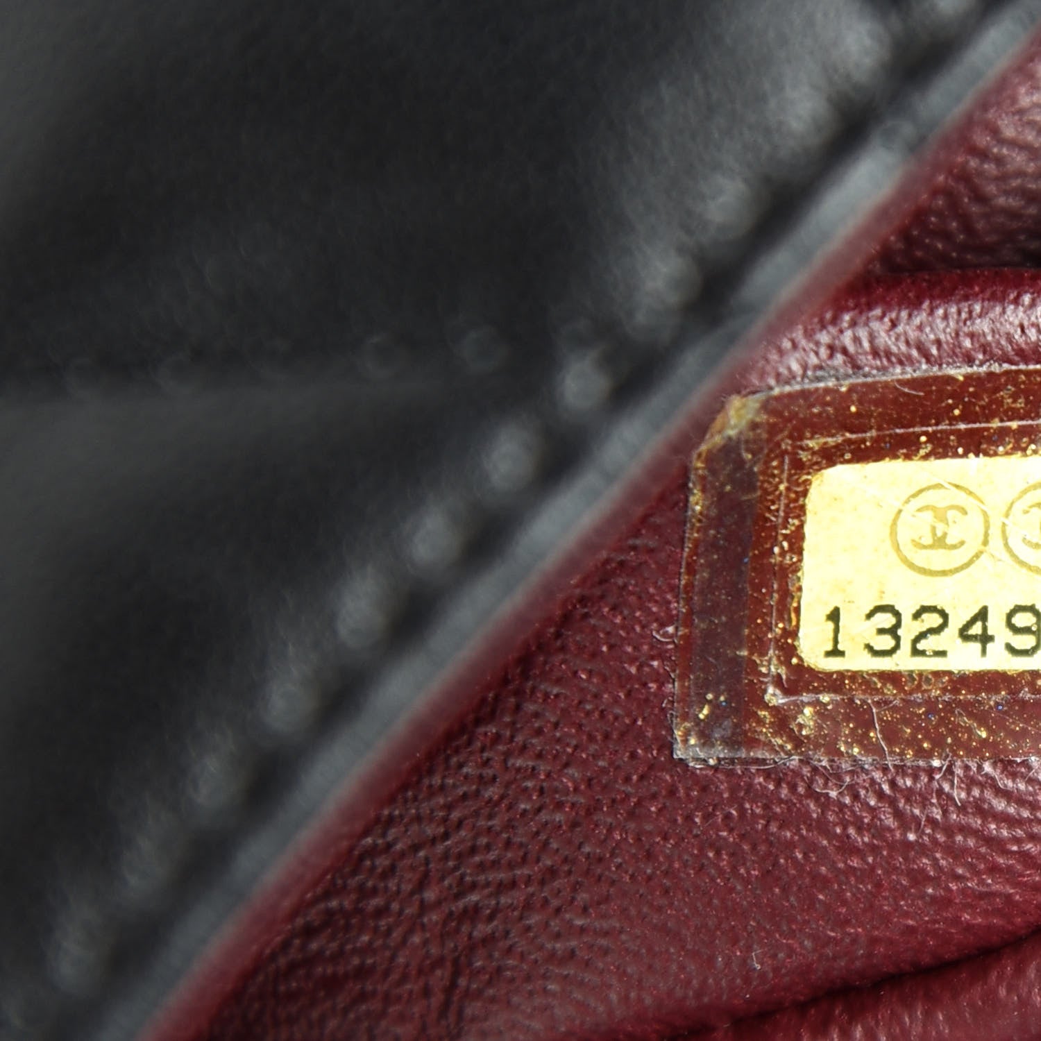 Chanel Lambskin Quilted Jumbo Single Flap Black 10 of 12