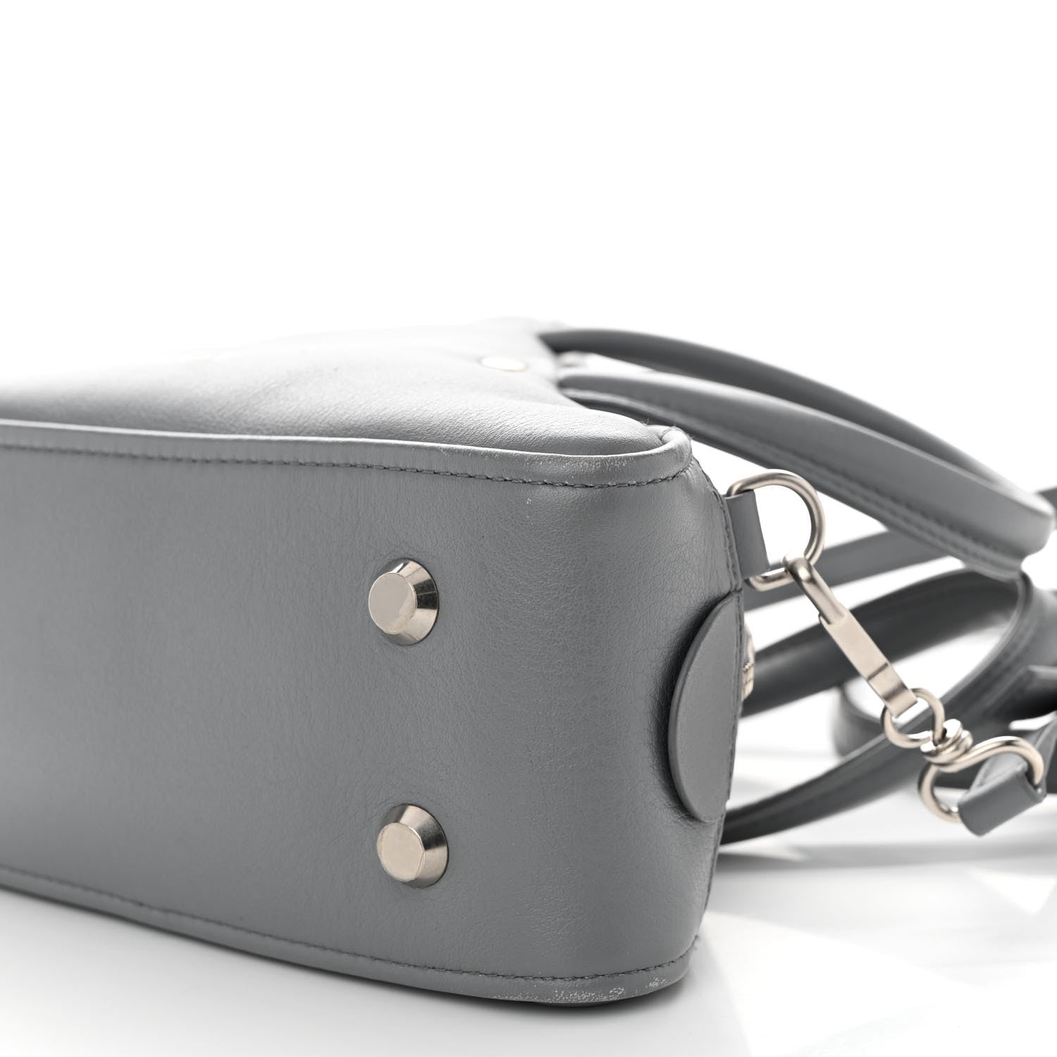 Balenciaga Calfskin S Triangle Duffle Grey 9 of 10