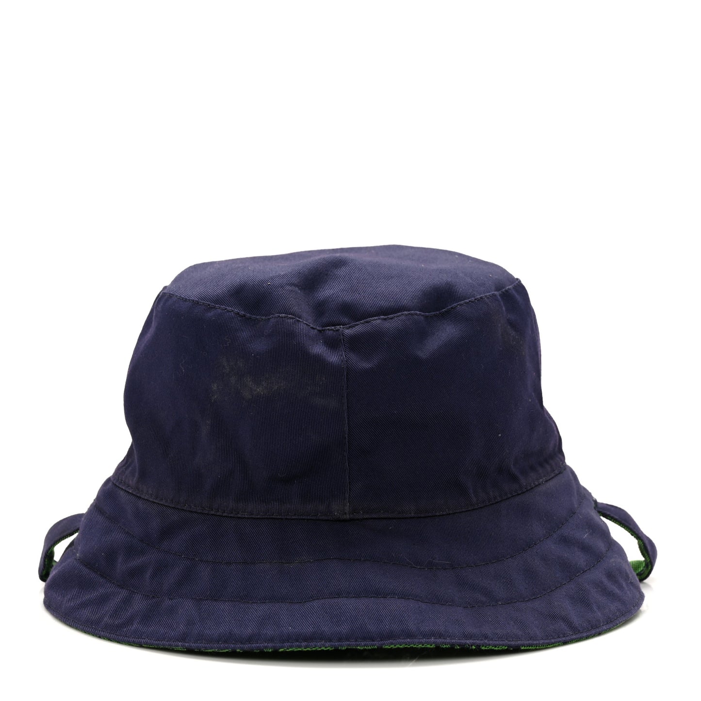 Monogram Multicolor Reversible Self-Tie Bucket Hat S Green Blue