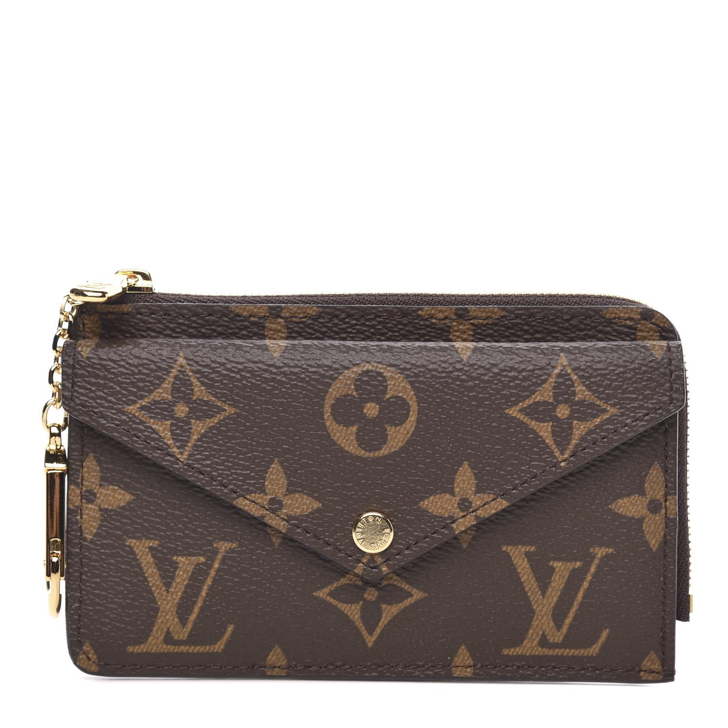 Louis Vuitton Monogram Recto Verso Card Holder Black 1 of 7