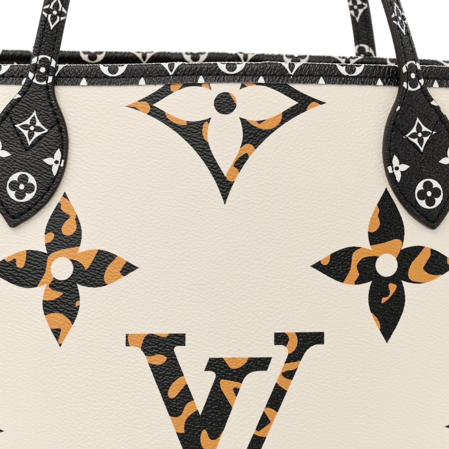 Monogram Giant Jungle Neverfull MM Ivory