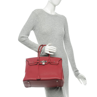 Hermes Togo Birkin 35 Rubis 2 of 13