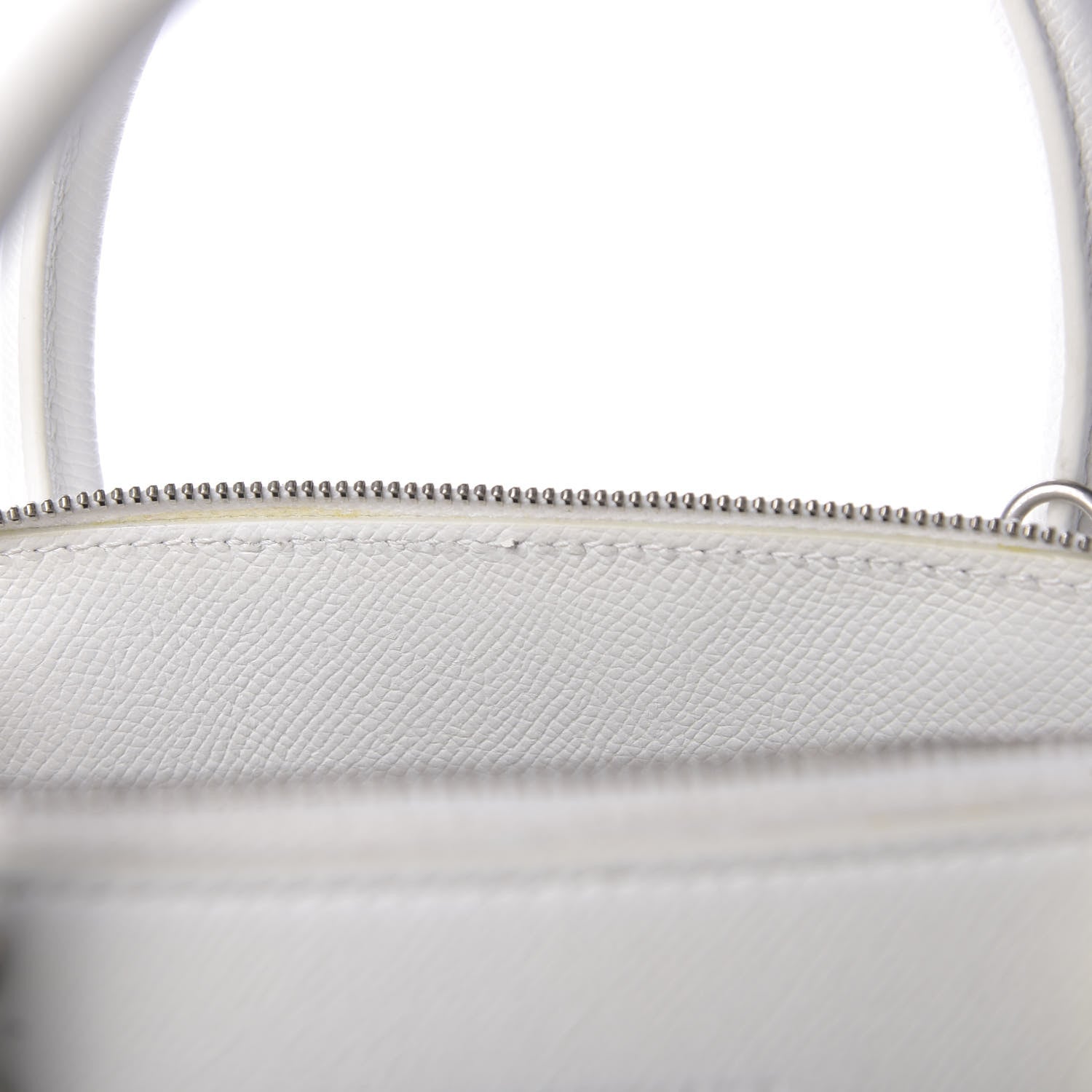 Balenciaga Signature Grained Calfskin Logo S Ville Top Handle Bag White Black 11 of 11
