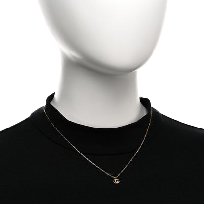 Gucci 18K Yellow Gold Running G Pendant Necklace 2 of 6