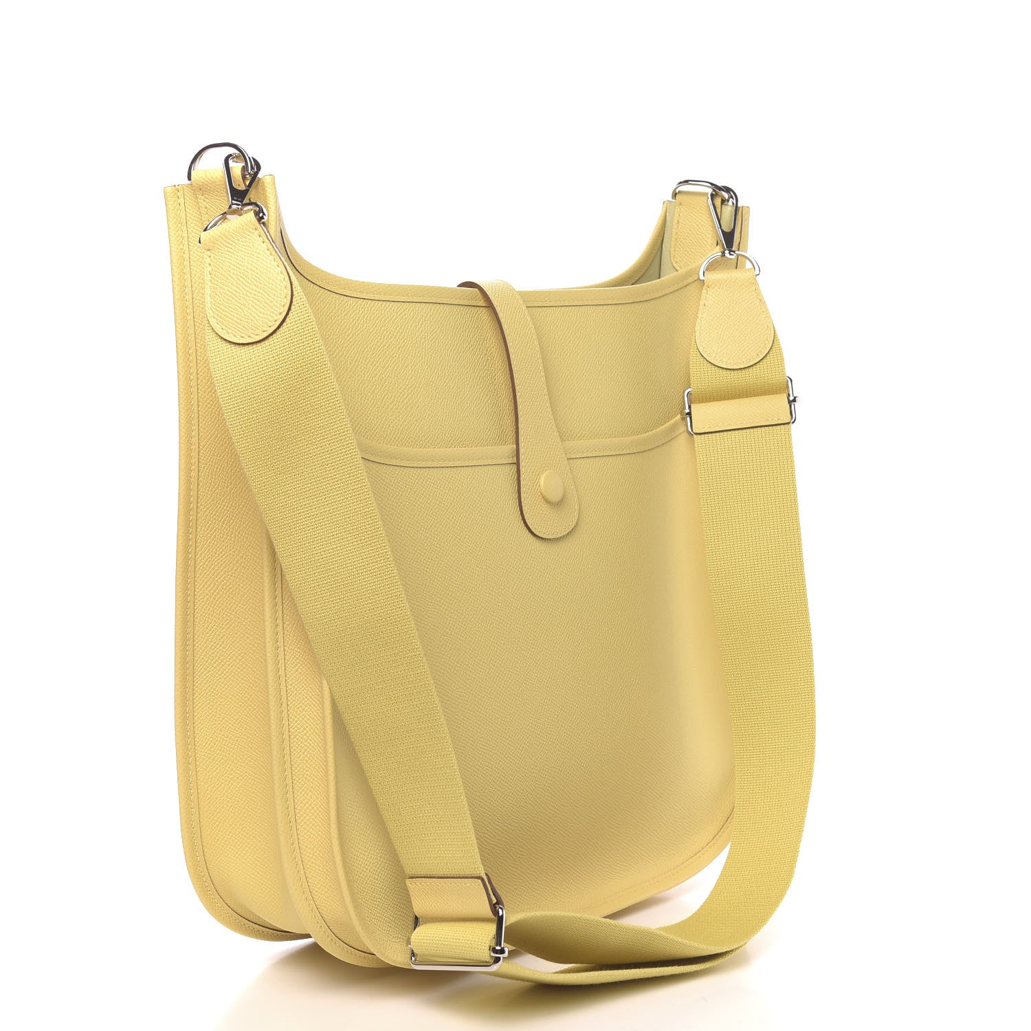 Hermes Epsom Evelyne III GM Jaune Poussin 3 of 11