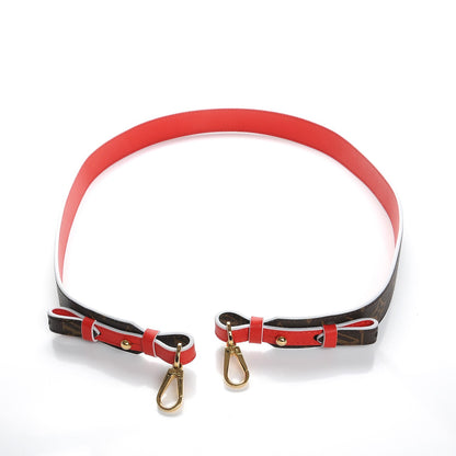 Louis Vuitton Monogram Bandouliere Shoulder Strap Red 3 of 7