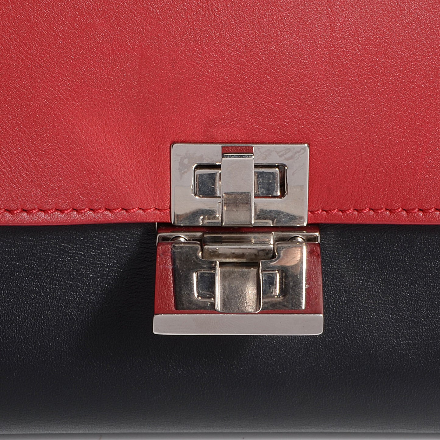 Calfskin Large Tri-Color Trapeze