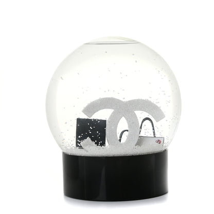 Chanel Glass CC Shopping Bag Snow Globe 3 of 6