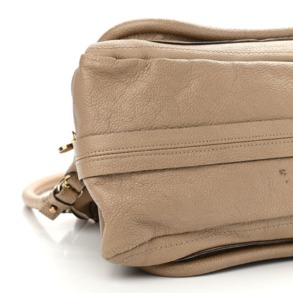 Chloe Calfskin Medium Paraty Barbour Khaki 9 of 16