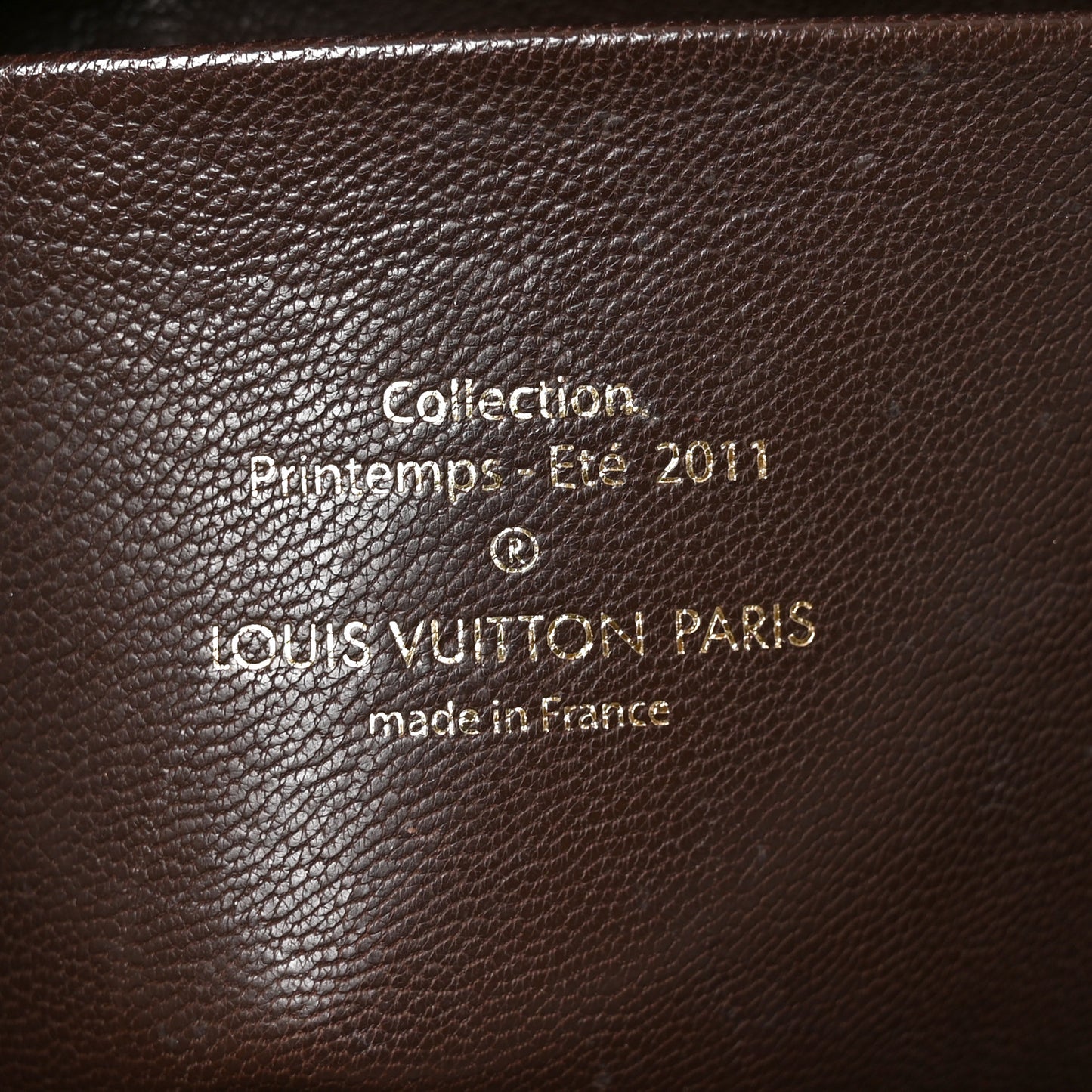 Snakeskin Suede Monogram Empire Ponant Marron