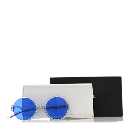 Chanel Acetate Round Sunglasses 71287A Blue 8 of 8