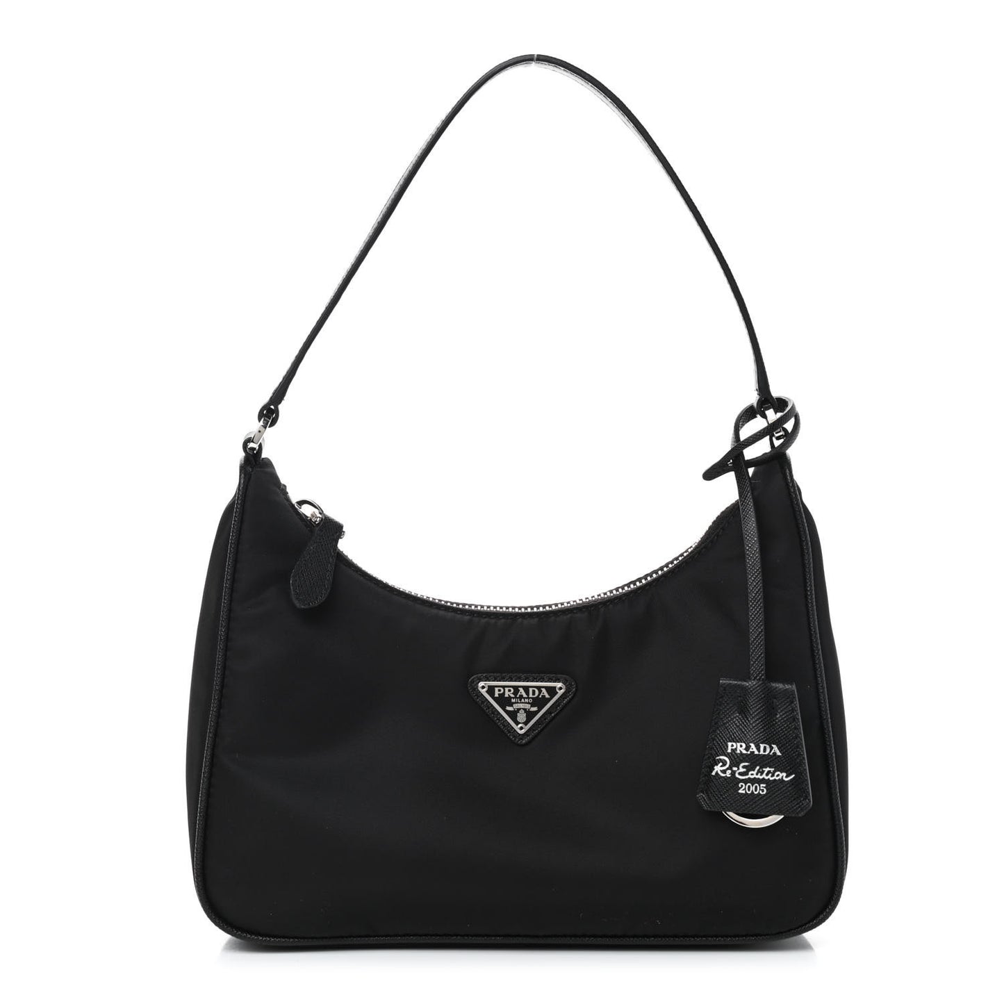 Tessuto Nylon Mini Re-Edition 2000 Bag Black