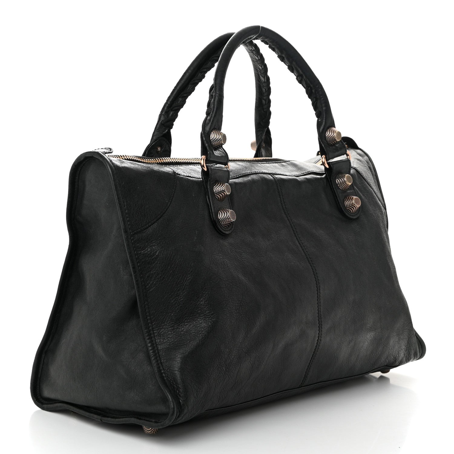 Balenciaga Agneau Giant 21 Rose Gold Hardware Work Black 3 of 10