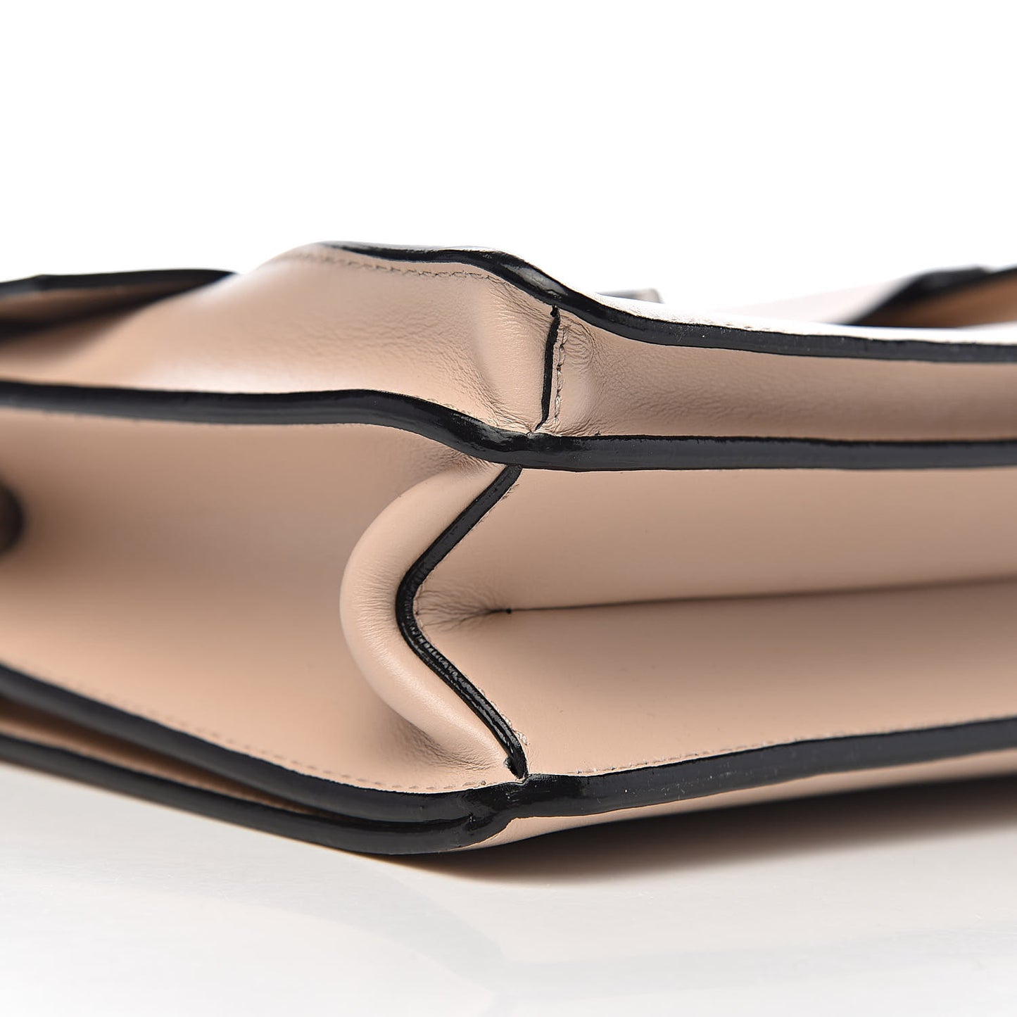 Calfskin Small Hava Top Handle Bag Sand
