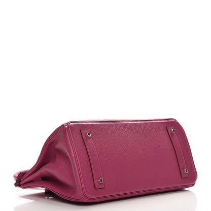 Hermes Taurillon Clemence JPG Shoulder Birkin II 42 Tosca 6 of 33