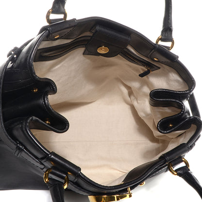 Gucci Leather Large GG Running Tote Black 5 of 7