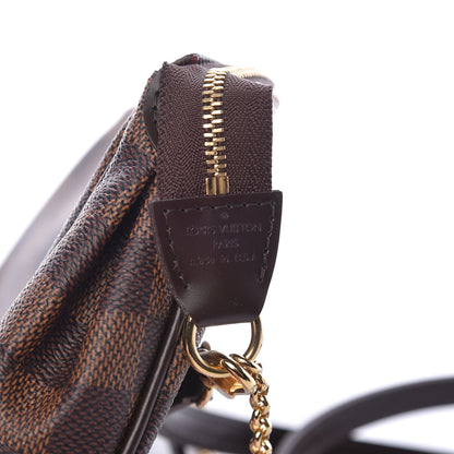 Louis Vuitton Damier Ebene Eva Clutch 6 of 11