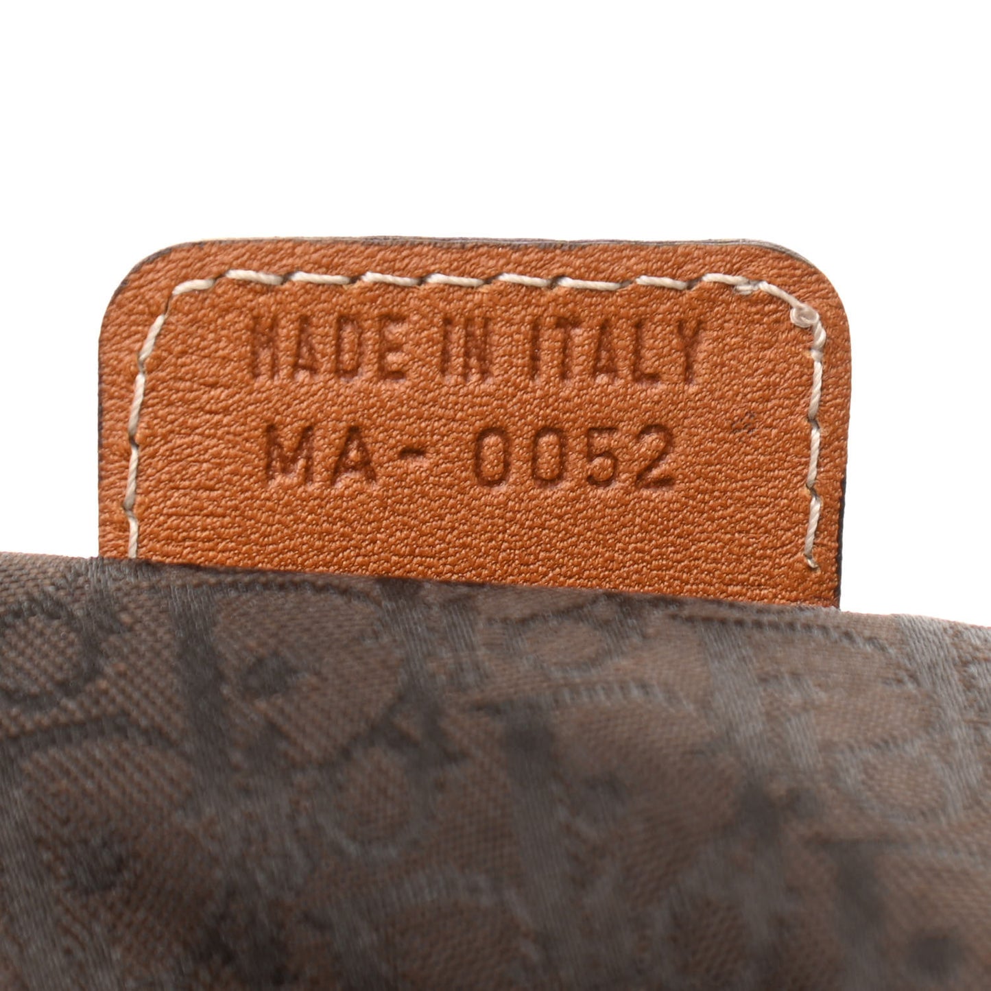 Calfskin Baudrier Saddle Bag Tan