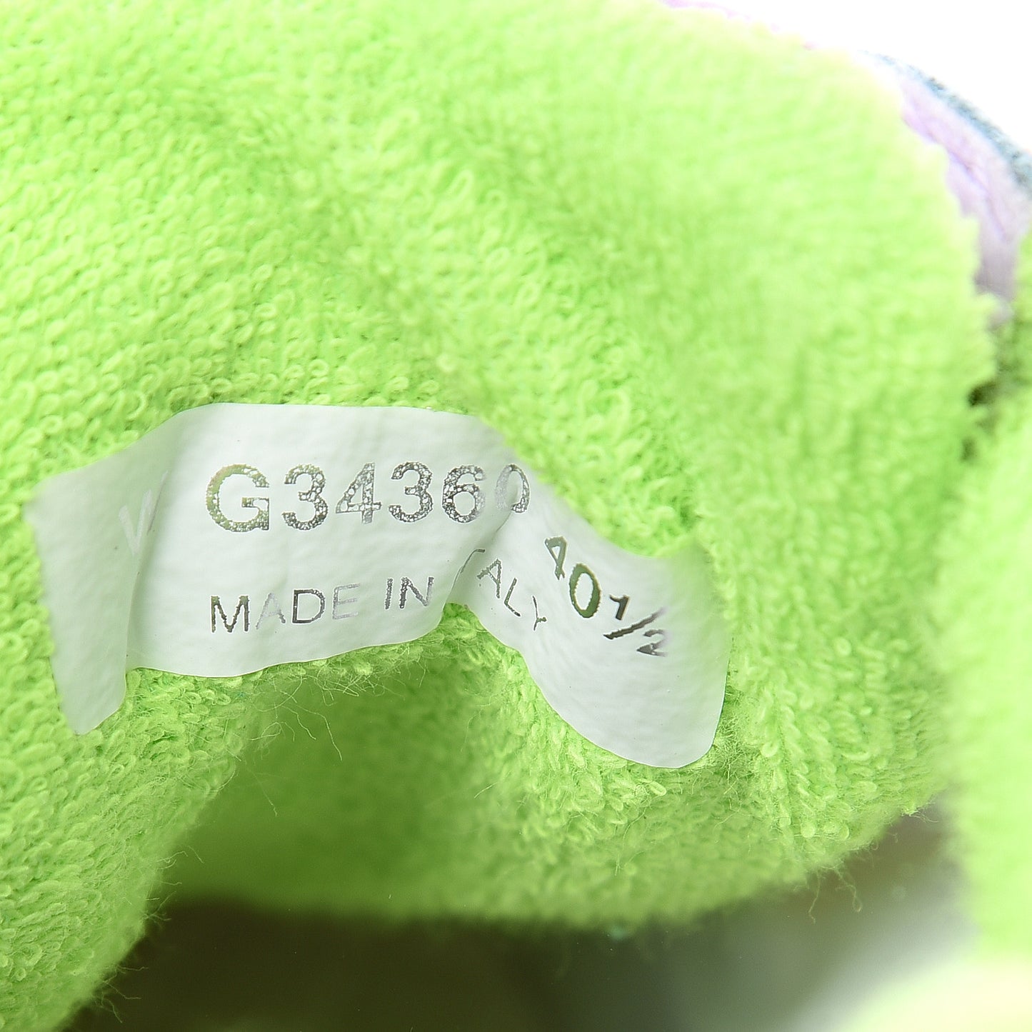 Nylon Lambskin Suede Calfskin CC Sneakers 40.5 Green Purple Pink