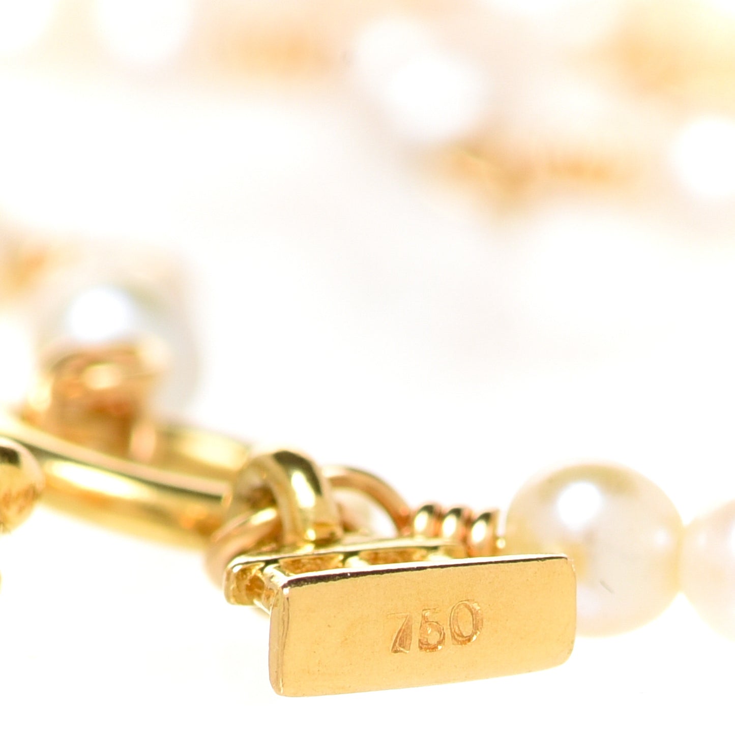 18K Yellow Gold Pearl Karina Necklace