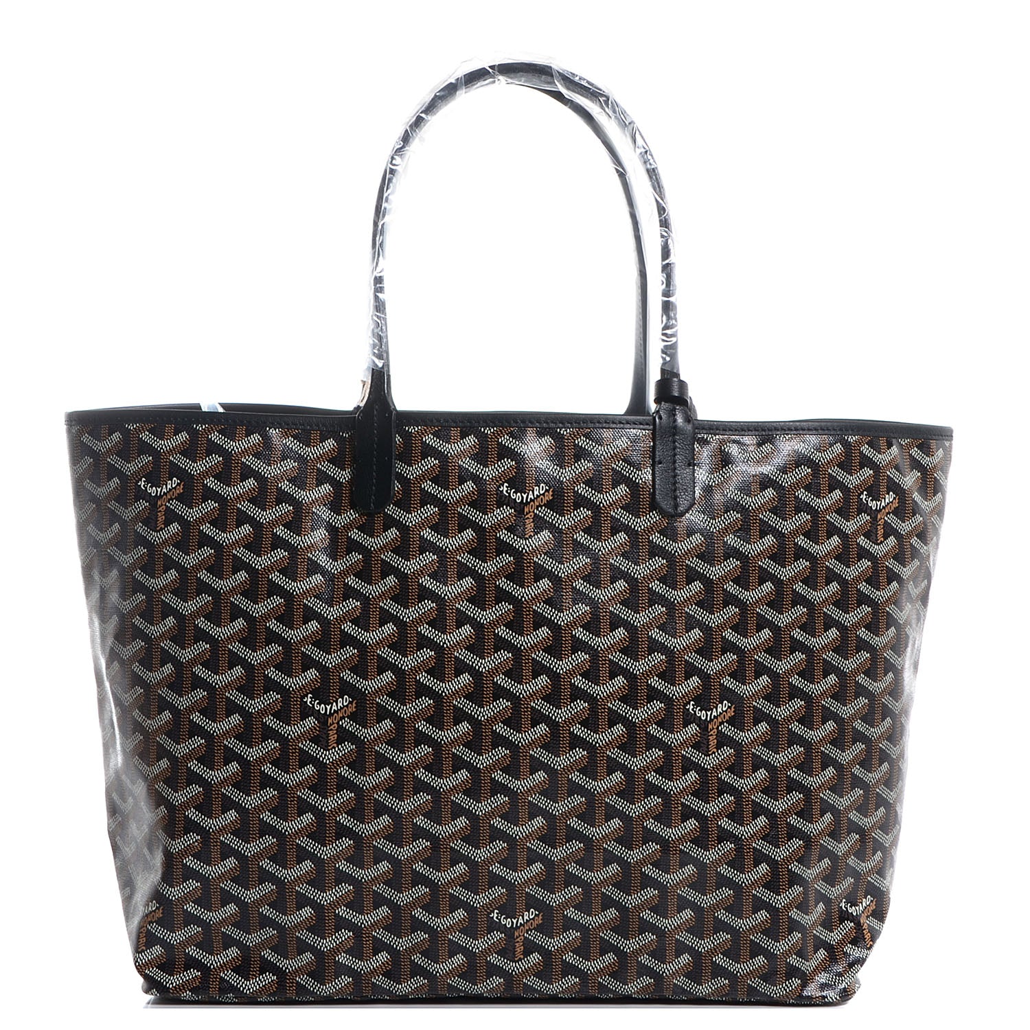 Goyard Goyardine Saint Louis PM Black 3 of 10