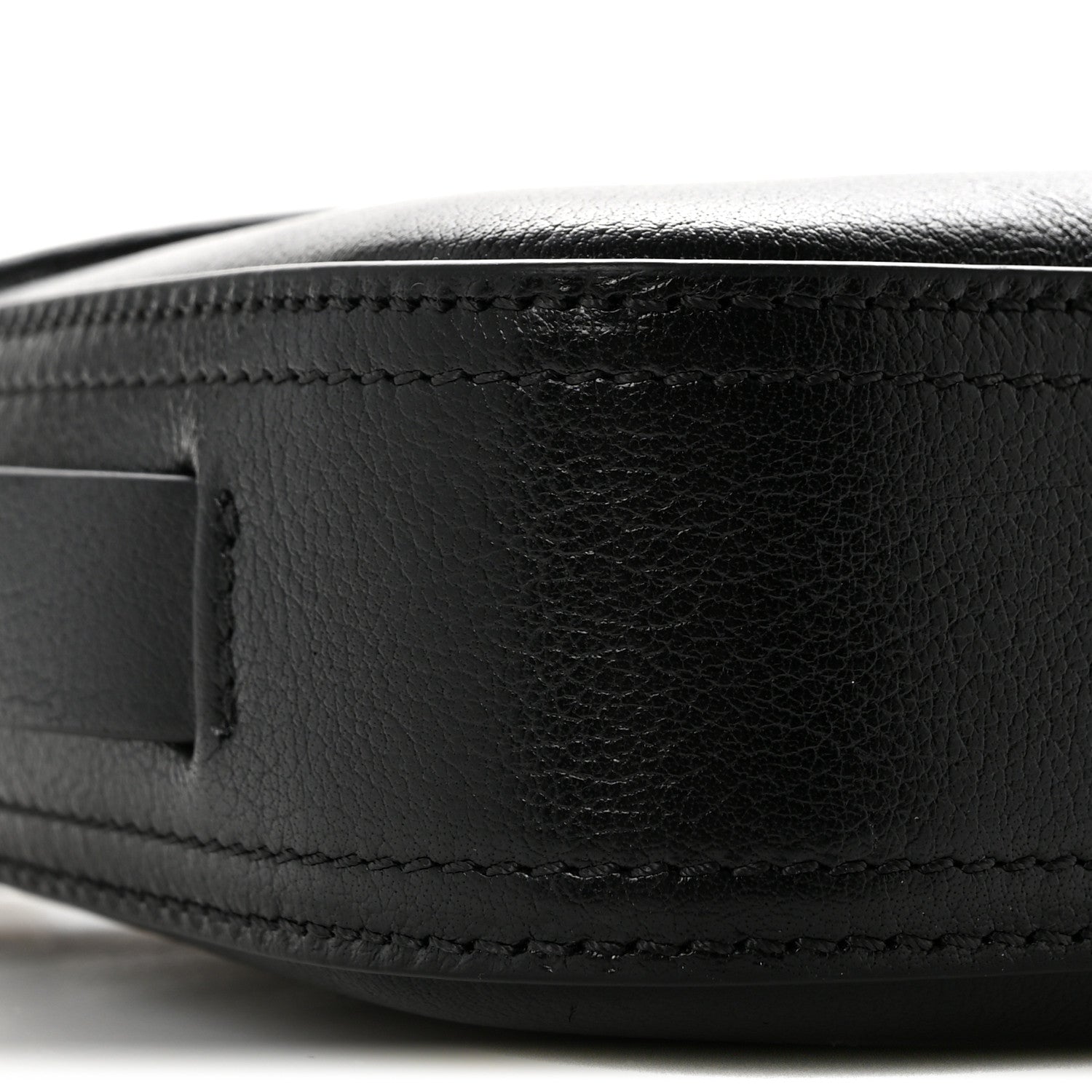 Chloe Calfskin Horse Medal Shoulder Bag Black 9 of 10