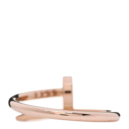 Cartier 18K Pink Gold Small Juste Un Clou Ring 49 4.75 3 of 5