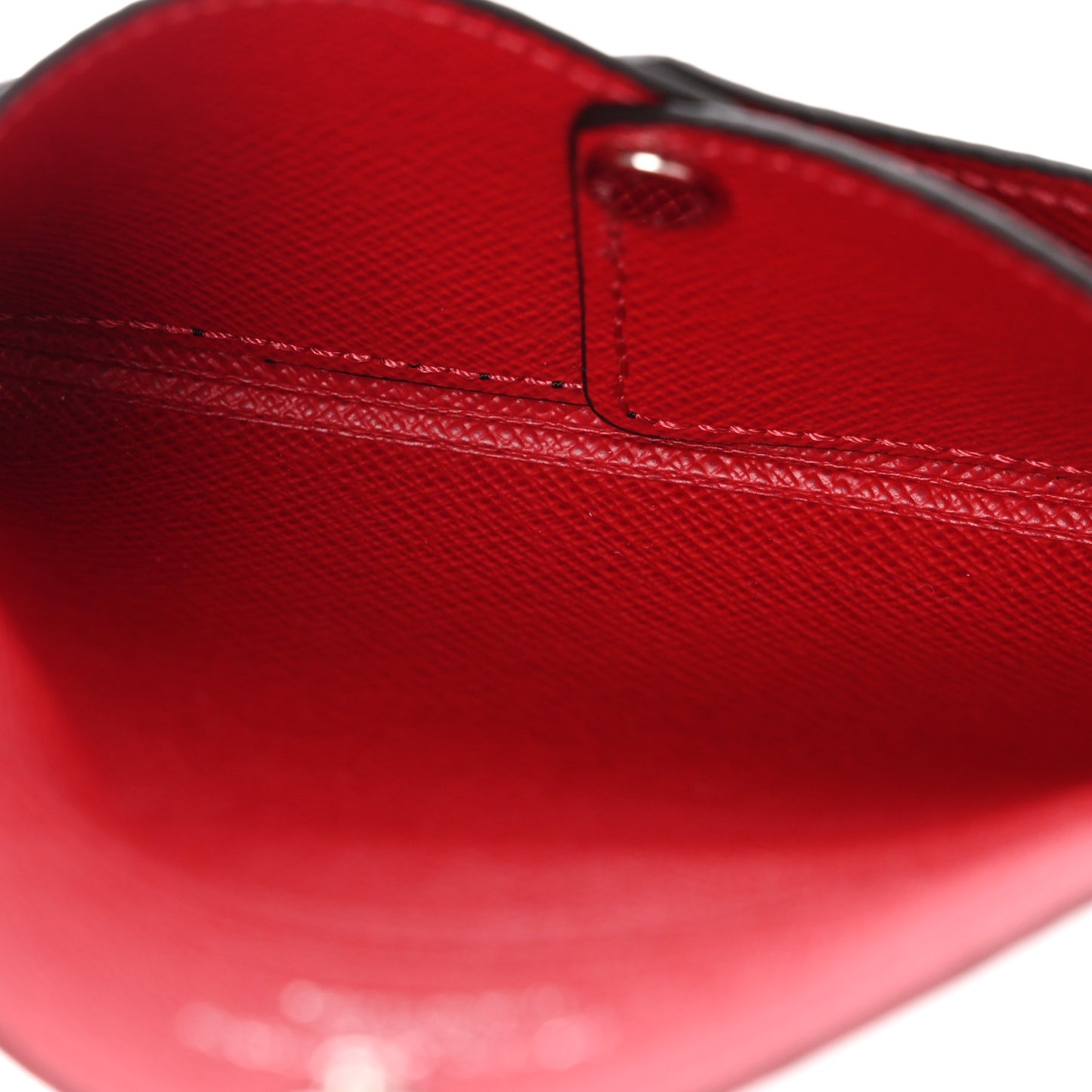 Monogram LV Colormania Kirigami Card Holder Sari Red