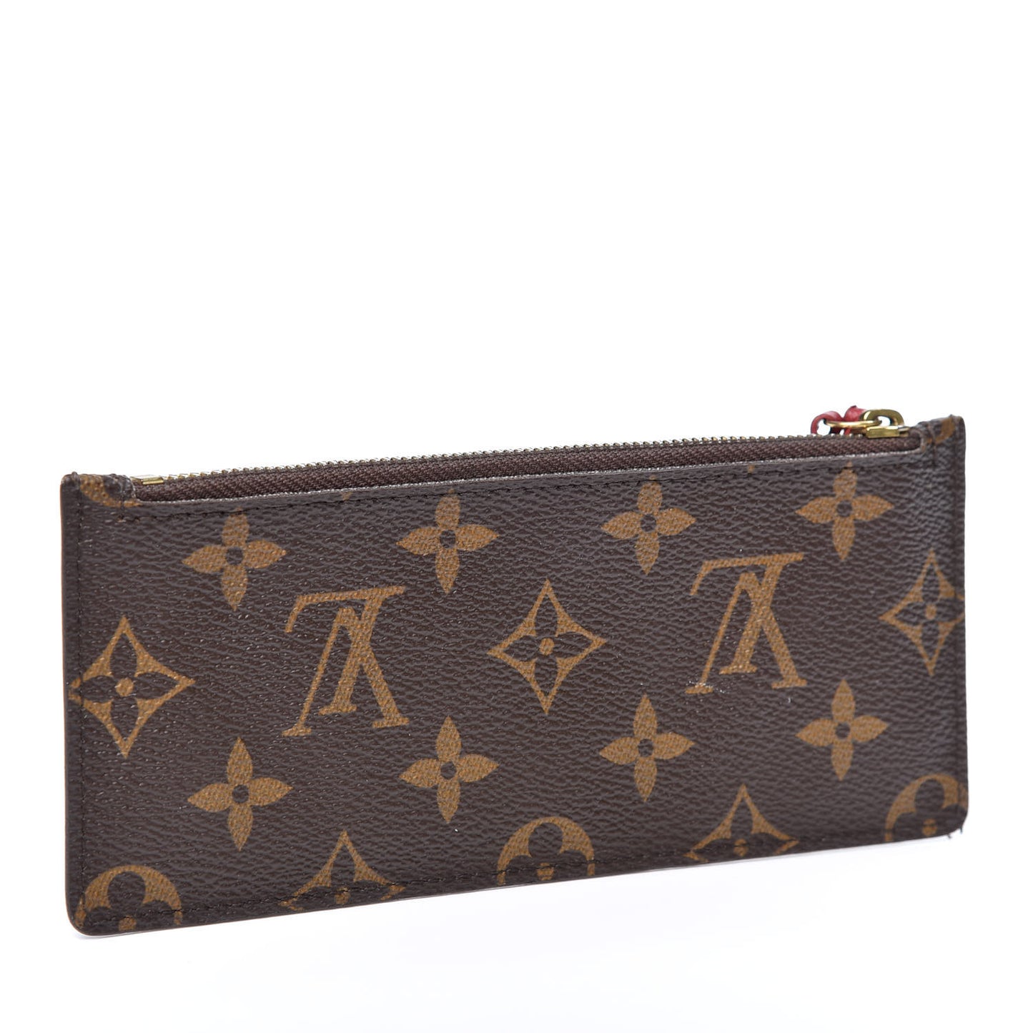 Monogram Josephine Wallet Zippered Insert Fuchsia