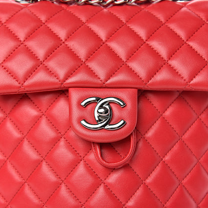 Chanel Lambskin Quilted Small Urban Spirit Backpack Red 10 of 17