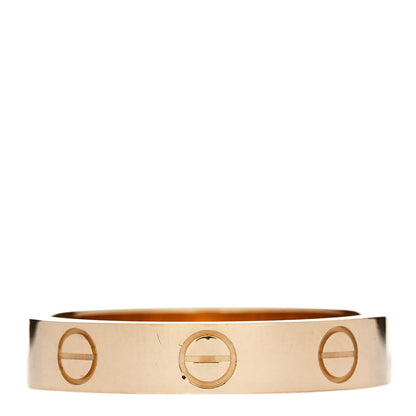 Cartier 18K Yellow Gold 3.5mm LOVE Wedding Band Ring 52 6 3 of 5