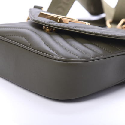 Louis Vuitton Calfskin New Wave Multi Pochette Kaki 8 of 11