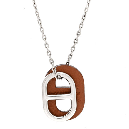 Hermes Swift O'Maillon Pendant Necklace Gold 4 of 6