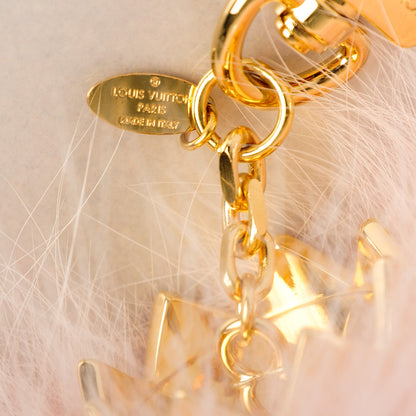 Louis Vuitton Fuzzy Bubble Bag Charm Light Pink 5 of 5