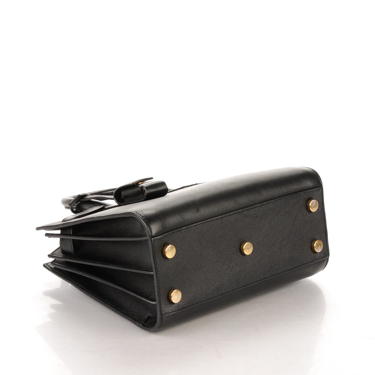 Calfskin Nano Sac De Jour Black