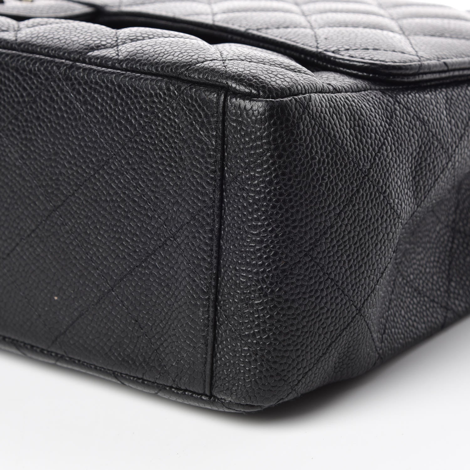 Chanel Caviar Quilted Maxi Single Flap Black 9 of 13