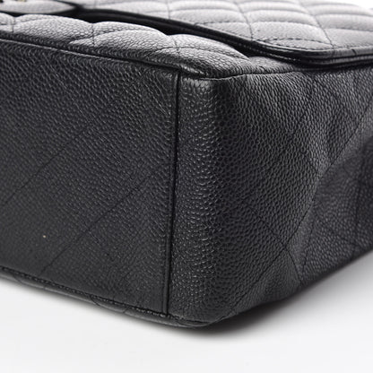 Chanel Caviar Quilted Maxi Single Flap Black 9 of 13