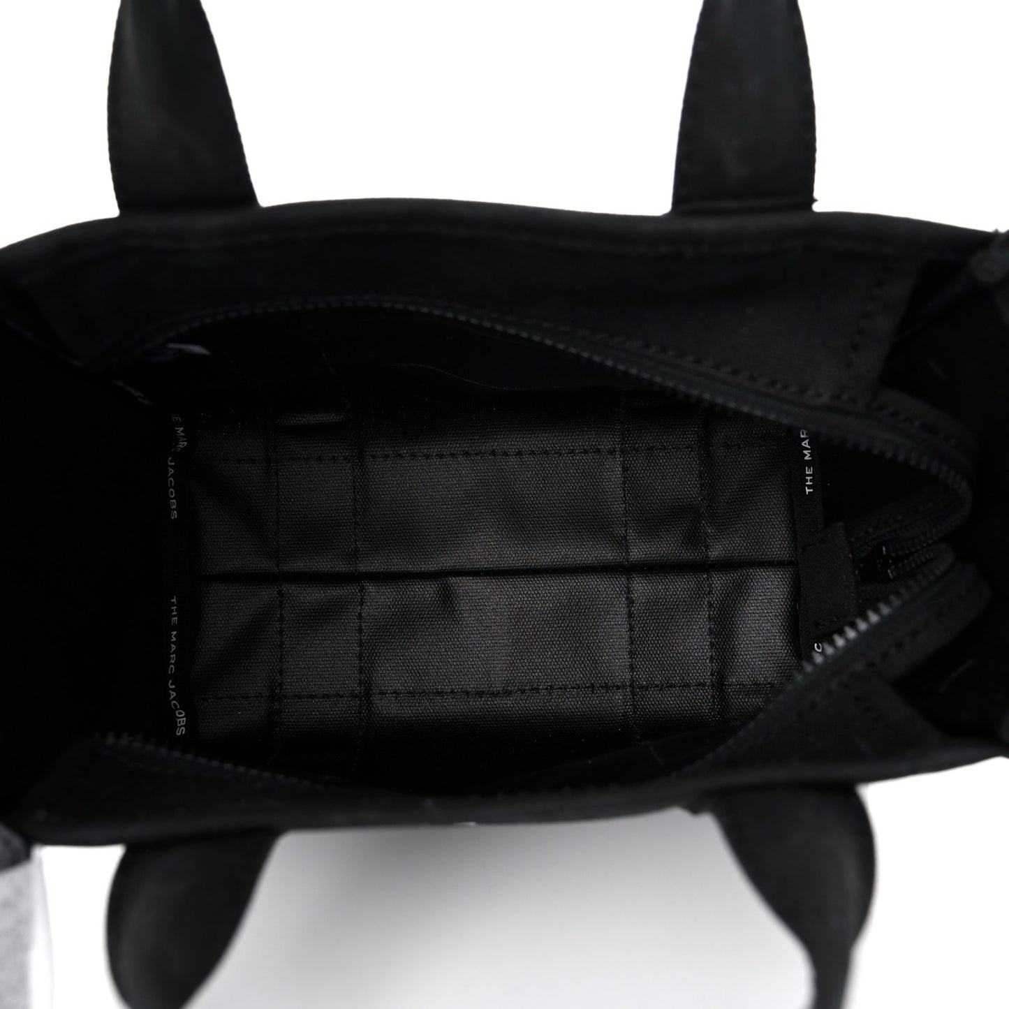 Cotton Canvas Mini The Traveler Tote Bag Black