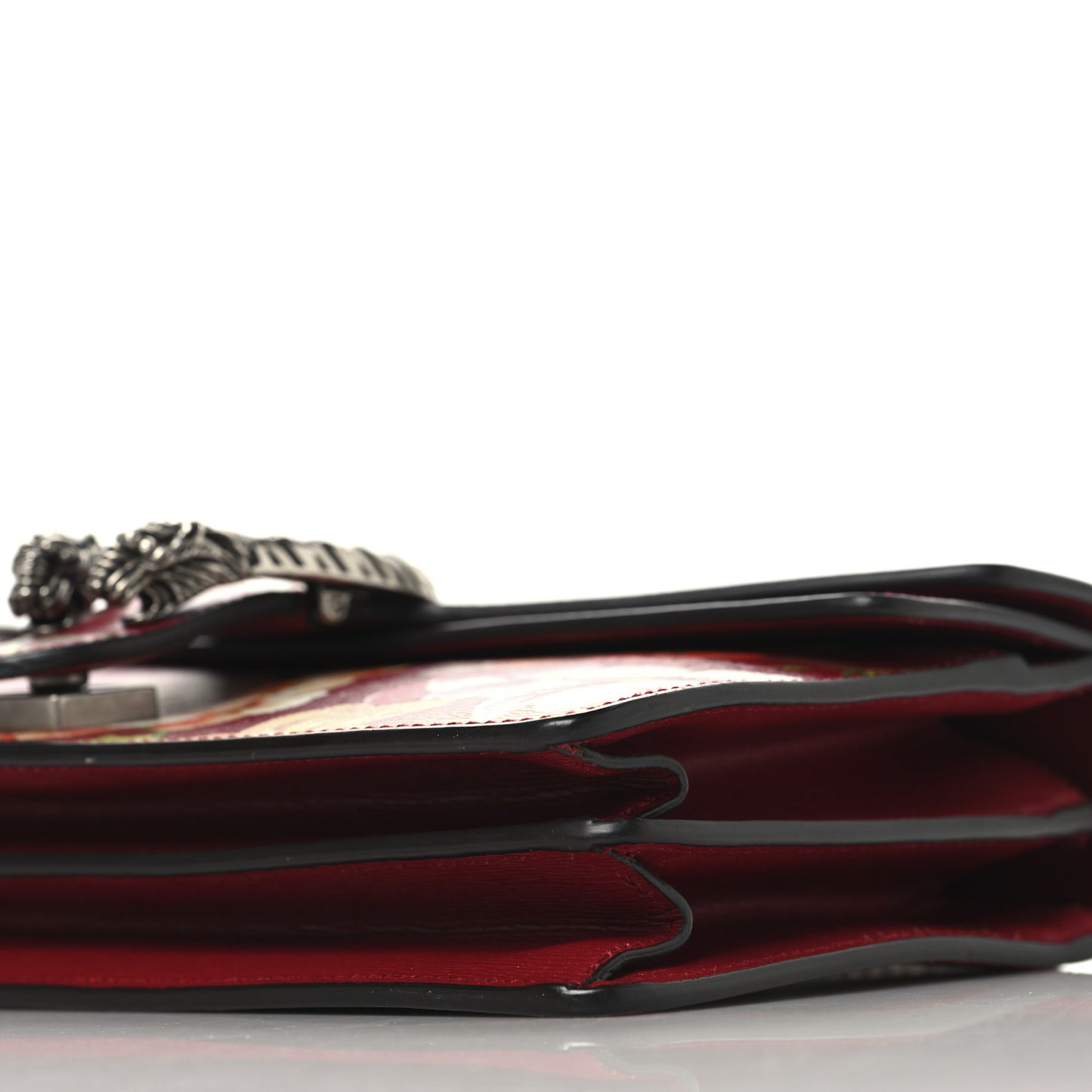 Calfskin Blooms Print Small Dionysus Shoulder Bag Romantic Cherry Multicolor