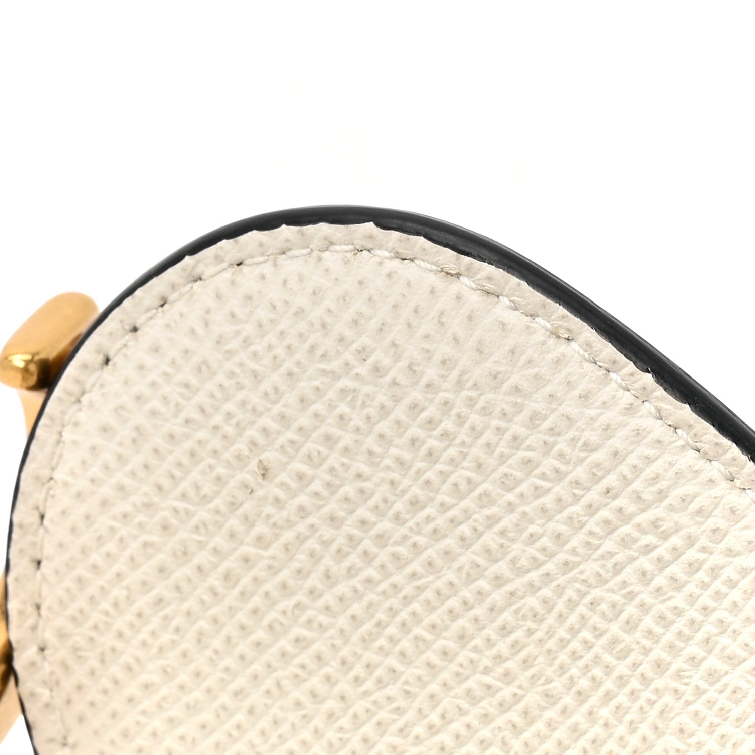 Christian Dior Grained Calfskin Mini Saddle Bag White 12 of 12