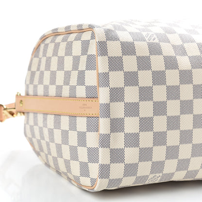 Louis Vuitton Damier Azur Speedy Bandouliere 30 10 of 11