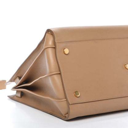 Saint Laurent Calfskin Large Sac de Jour Carryall Tan 7 of 11