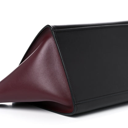 Celine Smooth Calfskin Suede Small Tri-Color Trapeze Red 6 of 12
