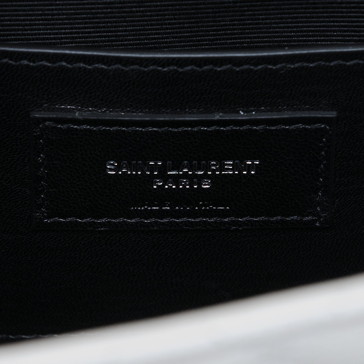 Saint Laurent Grain De Poudre Textured Mixed Matelasse Medium Triquilt Monogram Satchel Porcellana 7 of 7