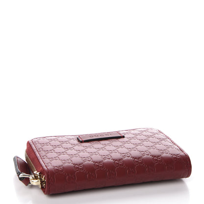 Gucci Microguccissima Zip Around Card Case Red 3 of 8