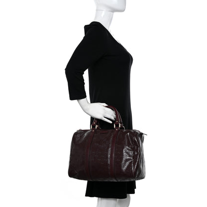 Gucci Imprime Monogram Medium Joy Boston Bordeaux 2 of 11