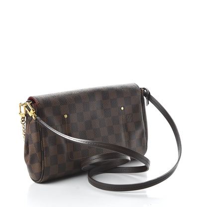 Louis Vuitton Damier Ebene Favorite MM 3 of 11