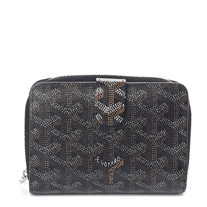 Goyard Goyardine Tuileries Wallet Black 1 of 12