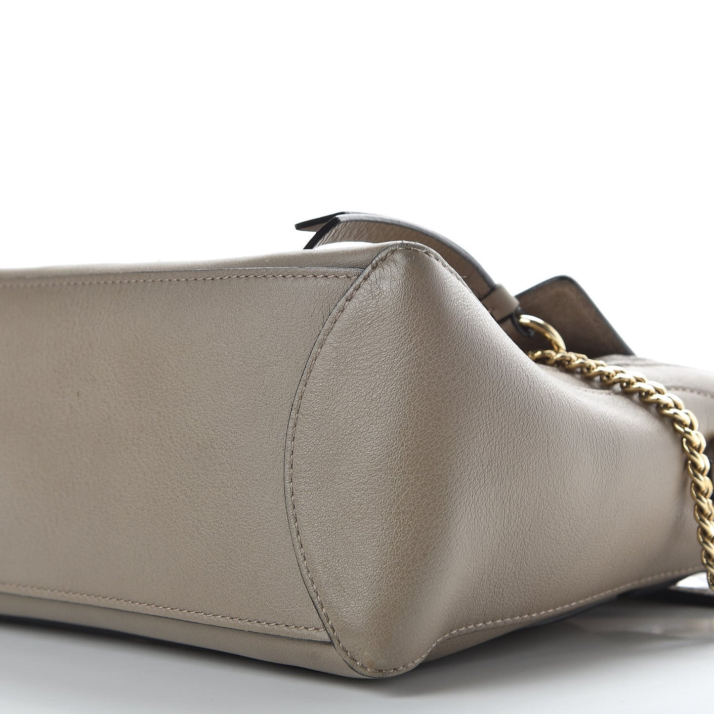Calfskin Small Faye Day Shoulder Bag Motty Grey