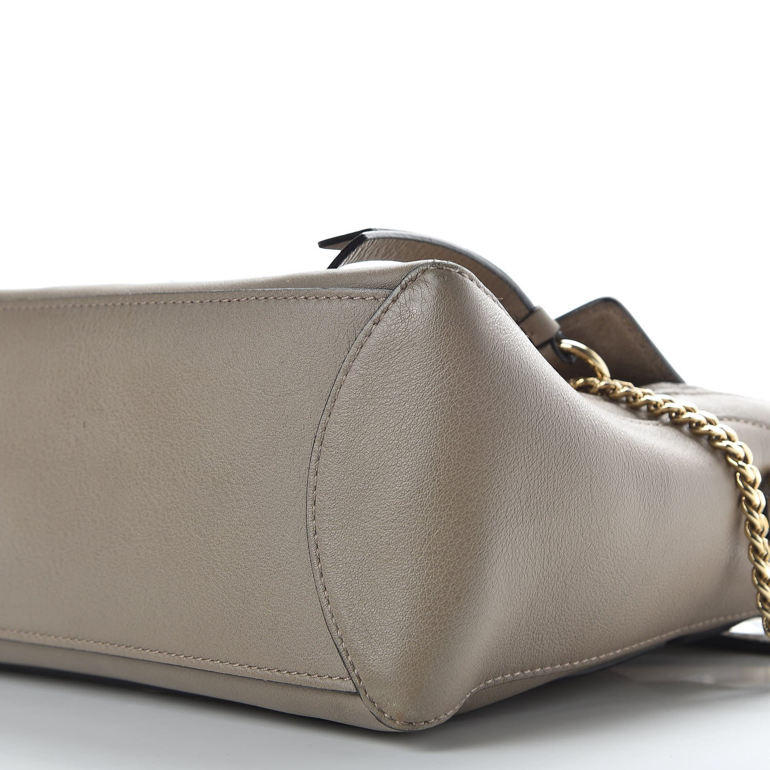 Chloe Calfskin Small Faye Day Shoulder Bag Motty Grey 7 of 17